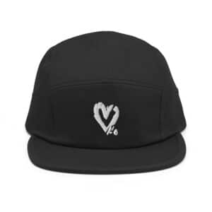 Heart Five Panel Cap